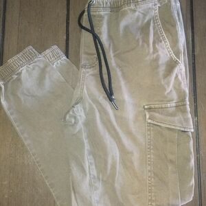 RSQ Men's Light Brown Cargo Pants